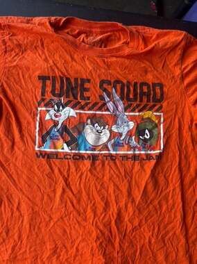 Space Jam: A New Legacy Orange Tune Squad Character Graphic T-Shirt